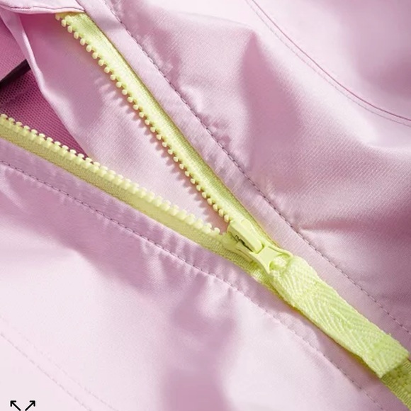 ID IDEOLOGY || Pink and Purple Hooded Windbreaker NWT Size 6 - Picture 4 of 4